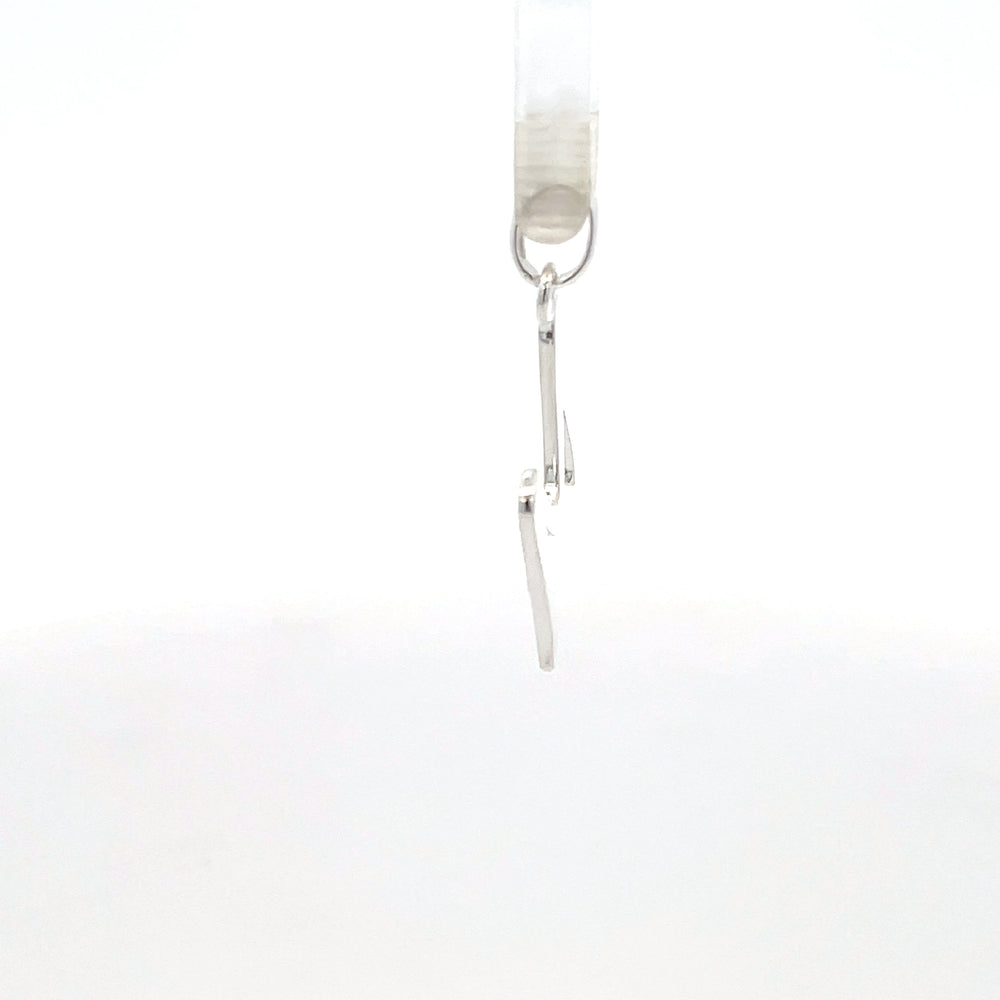 Alphabet-Anhänger aus 925er Silber – Buchstabe M