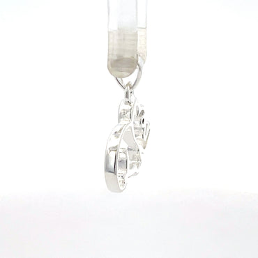 Elefanten-Umrissanhänger aus 925er Silber