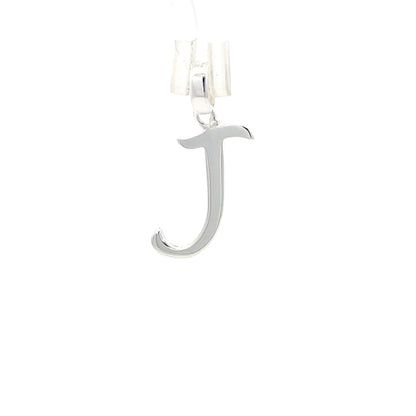 Anhänger aus 925er Sterlingsilber mit dem Buchstaben „J“