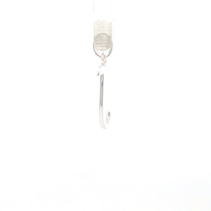 Anhänger aus 925er Sterlingsilber mit dem Buchstaben „J“