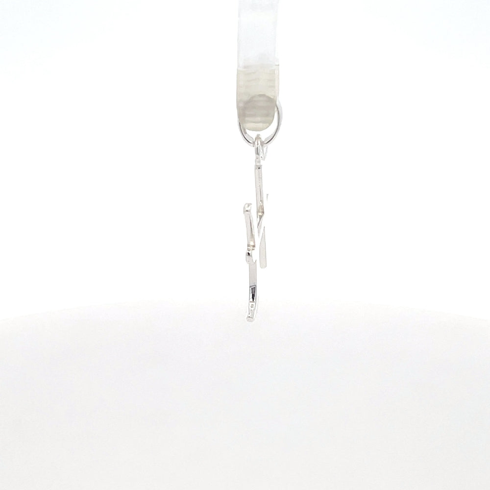 Alphabet-Anhänger aus 925er Silber – Buchstabe H