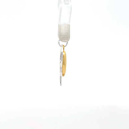 Engelsflügel-Anhänger aus 925er Sterlingsilber und vergoldet