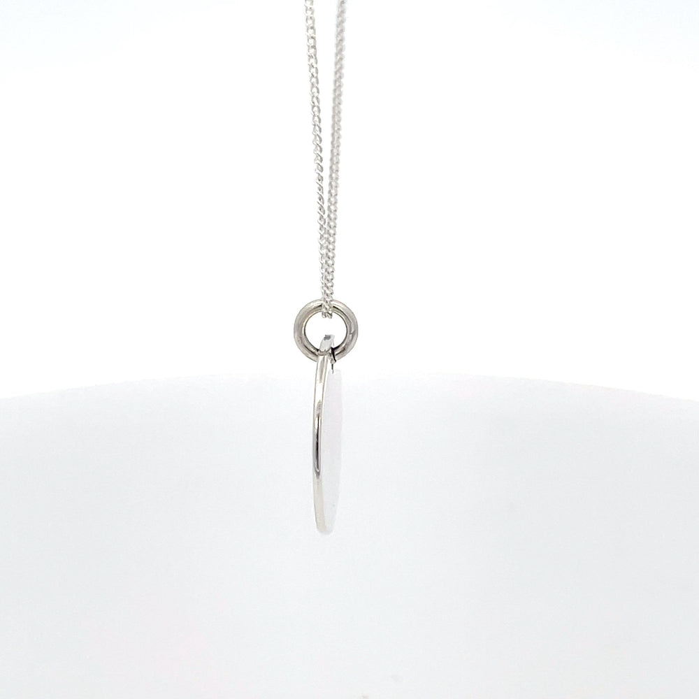 Aloha-Anhänger aus 925er Silber – Positive Vibes