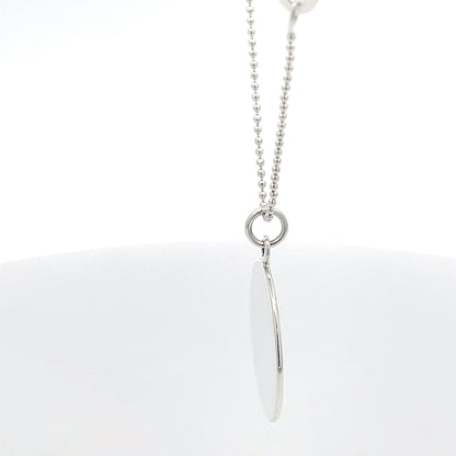 Halskette aus 925er Silber mit Anhänger „Believe“