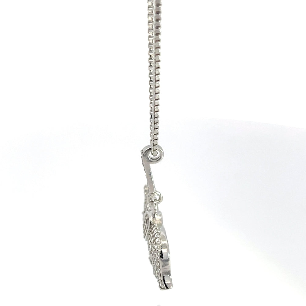 Halskette aus 925er Silber mit Elefantenanhänger