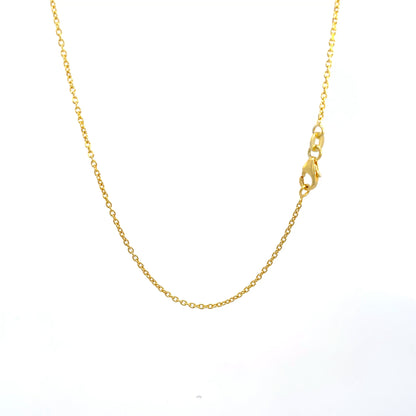 925 Silver Gold-Plated Minimal Chain Necklace