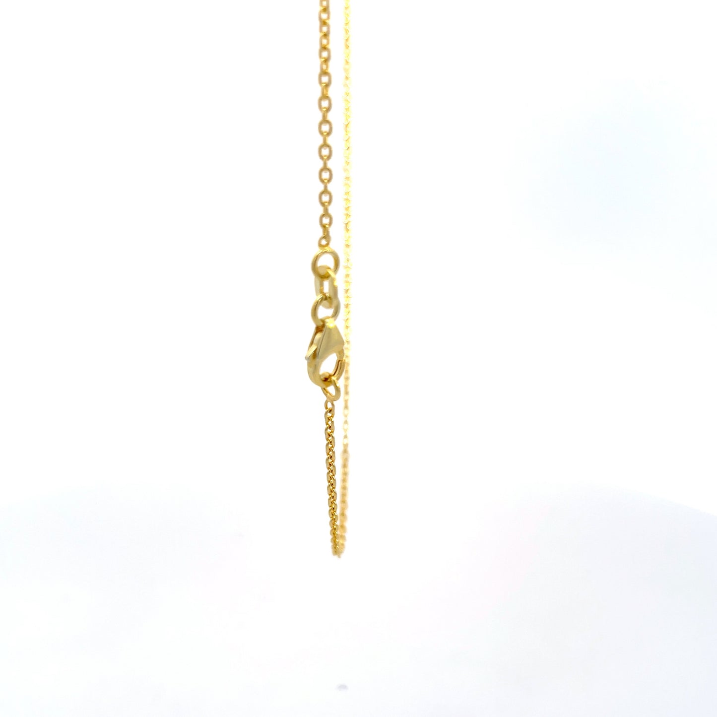 925 Silver Gold-Plated Minimal Chain Necklace