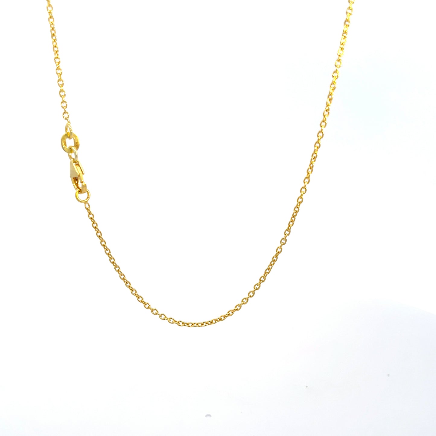 925 Silver Gold-Plated Minimal Chain Necklace