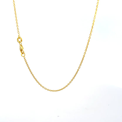 925 Silver Gold-Plated Minimal Chain Necklace