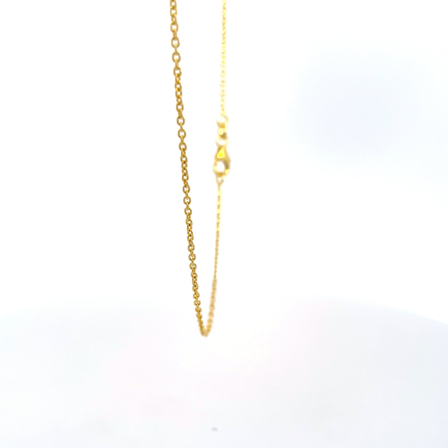 925 Silver Gold-Plated Minimal Chain Necklace