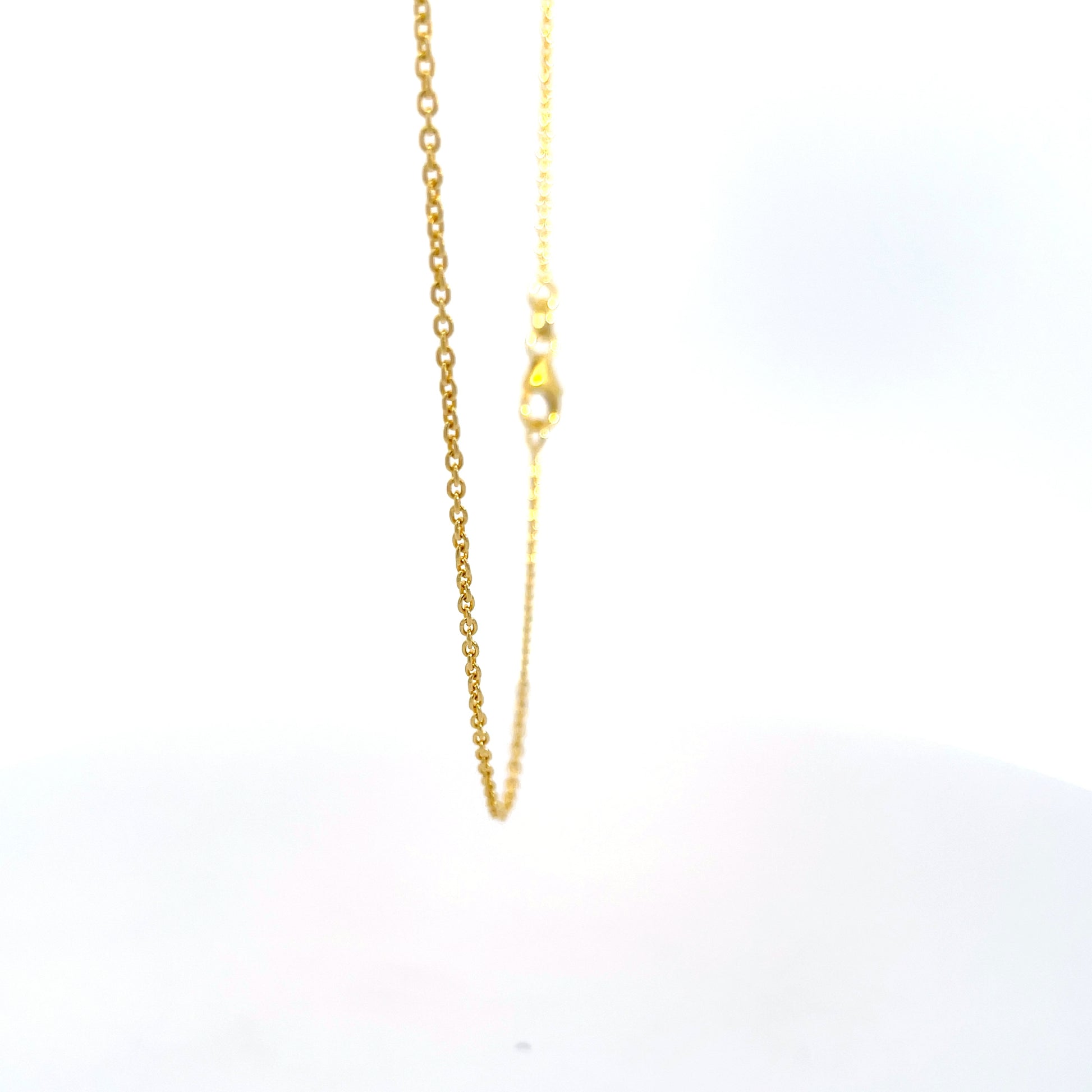 925 Silver Gold-Plated Minimal Chain Necklace