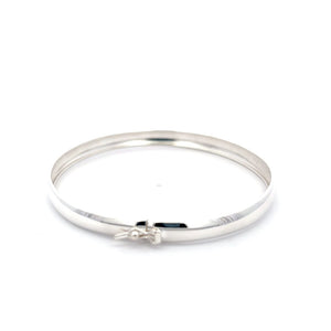 925 Silver Polished Slip-On Bangle