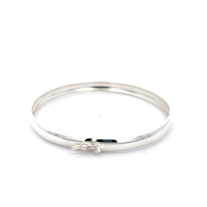 925 Silver Polished Slip-On Bangle