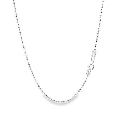 Classic 925 Silver Ball Chain Necklace
