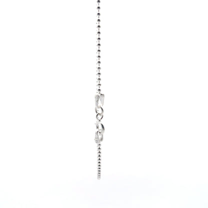 Classic 925 Silver Ball Chain Necklace