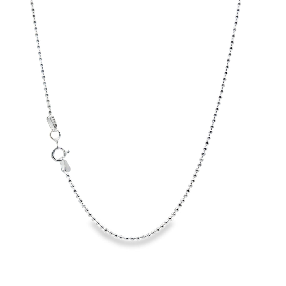 Classic 925 Silver Ball Chain Necklace