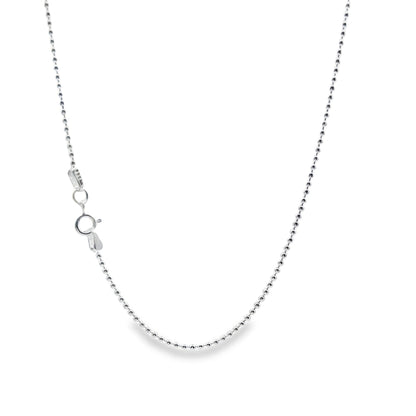 Classic 925 Silver Ball Chain Necklace