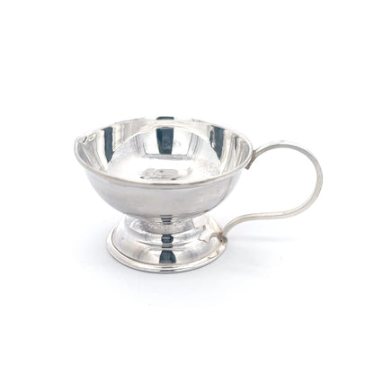 925 Silver Large Pooja Diya with Handle