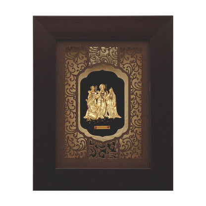 24 Karat Goldfolien-Rahmen Ram Darbar