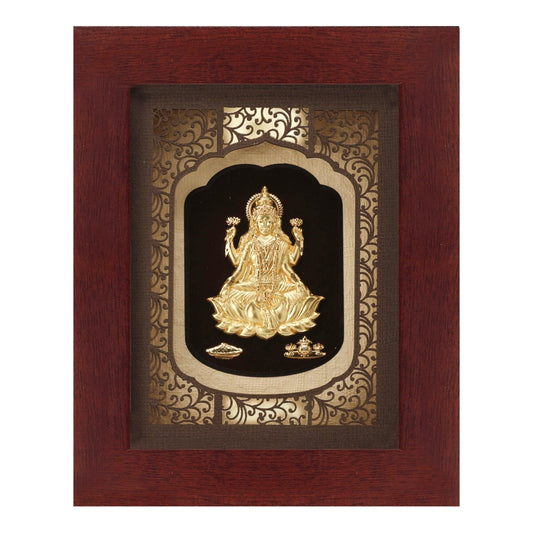 24KT Gold Foil Lakshmi Frame