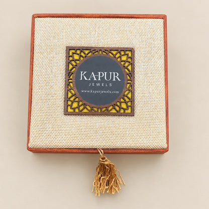 24KT Gold Foil Laxmi Car Stand / Table Top