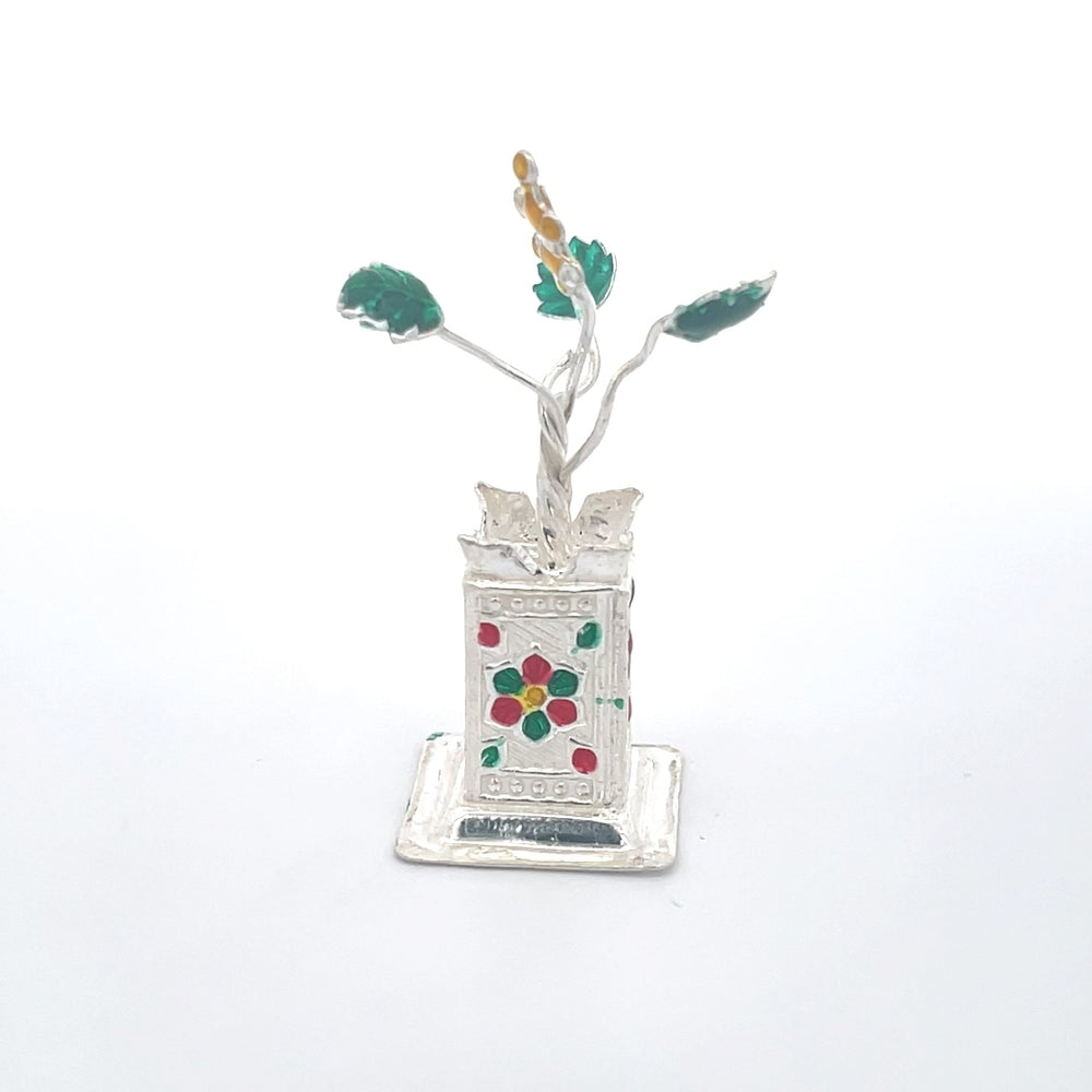 925 Silver Tulsi Plant