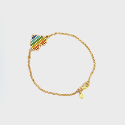 Regenbogenarmband