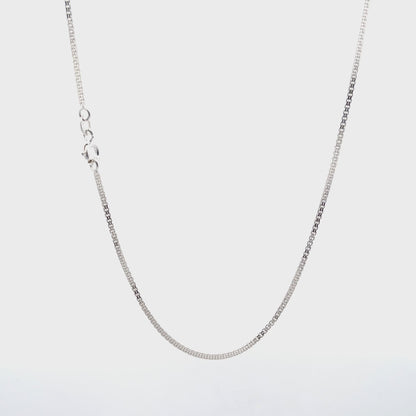Aura Link 925 Silver Box Chain 45 cm