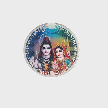 999 silver 10g Radha krishna coin