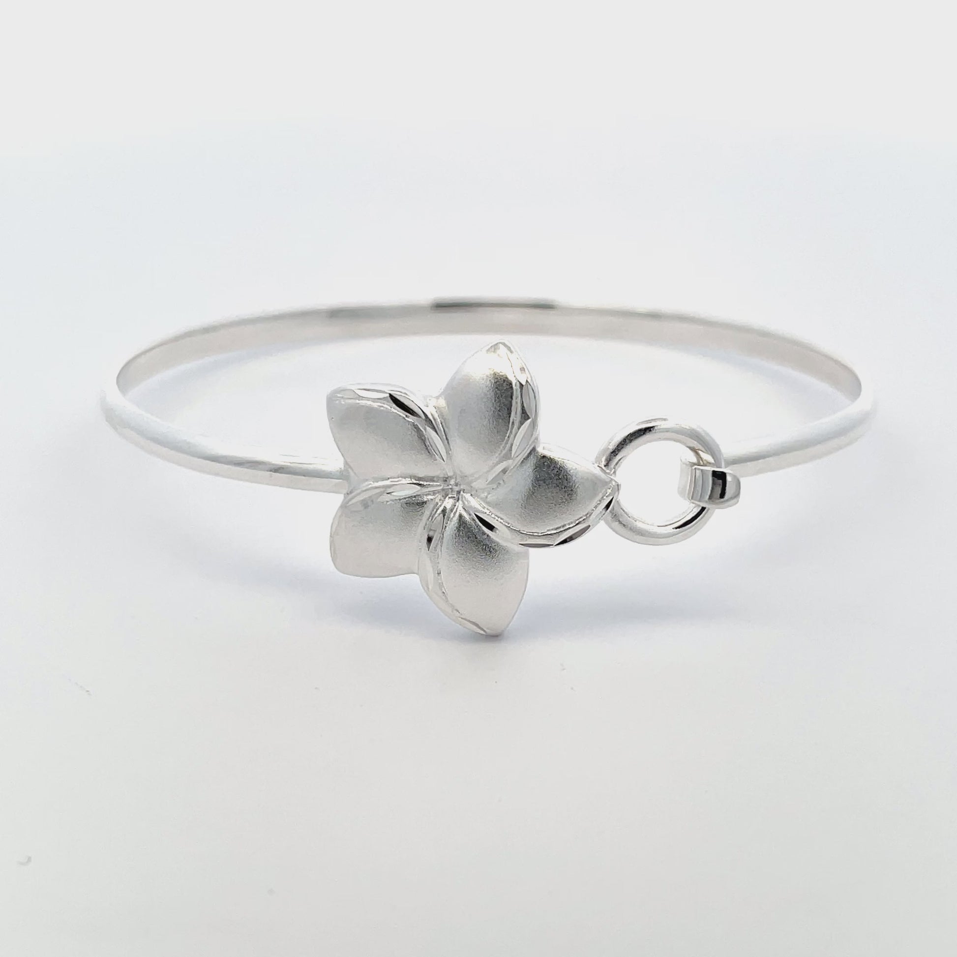Blumenarmband aus 925er Silber – Nature's Grace