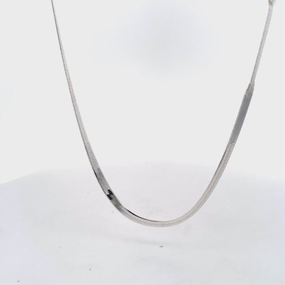 Ether Link 925 Silver Snake Chain 40 cm